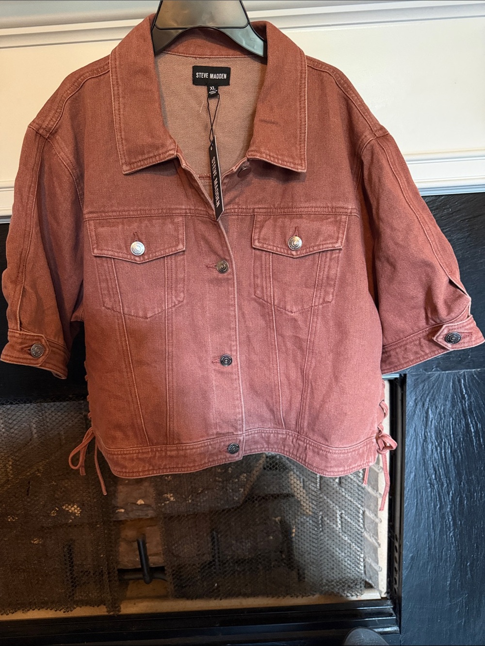 NWT Steve Madden Blu Jacket Rust Size XL